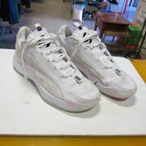 Nike Air Jordan Luka 2 Men's 11.5 White/Hyper Pink Speckle Shoe's DX8733-106